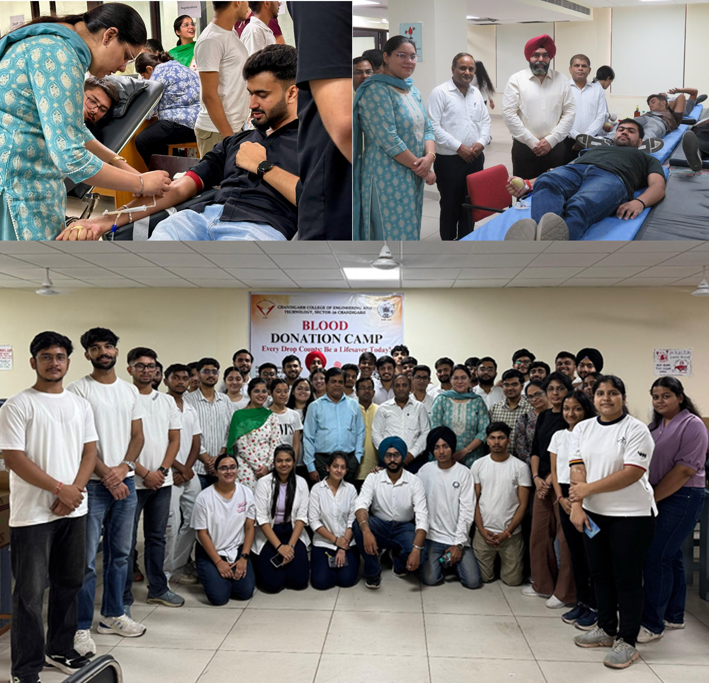 Blood donation camp under Seva Pakhwada